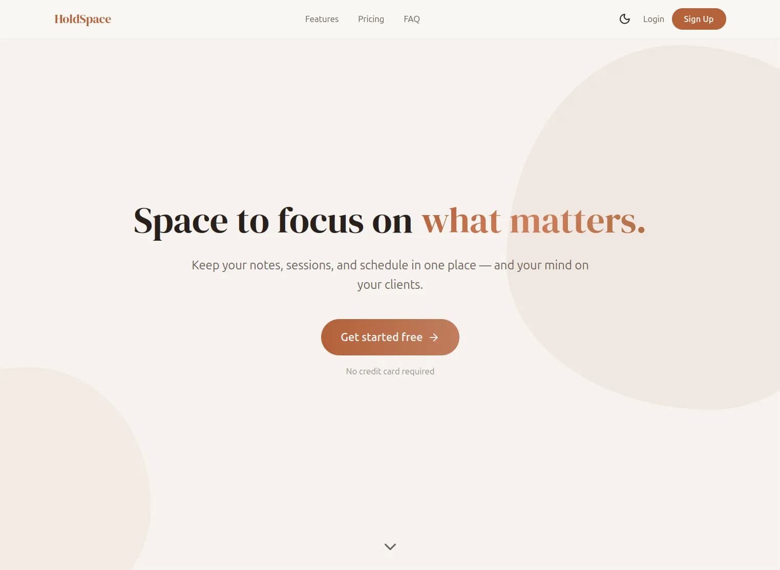 HoldSpace