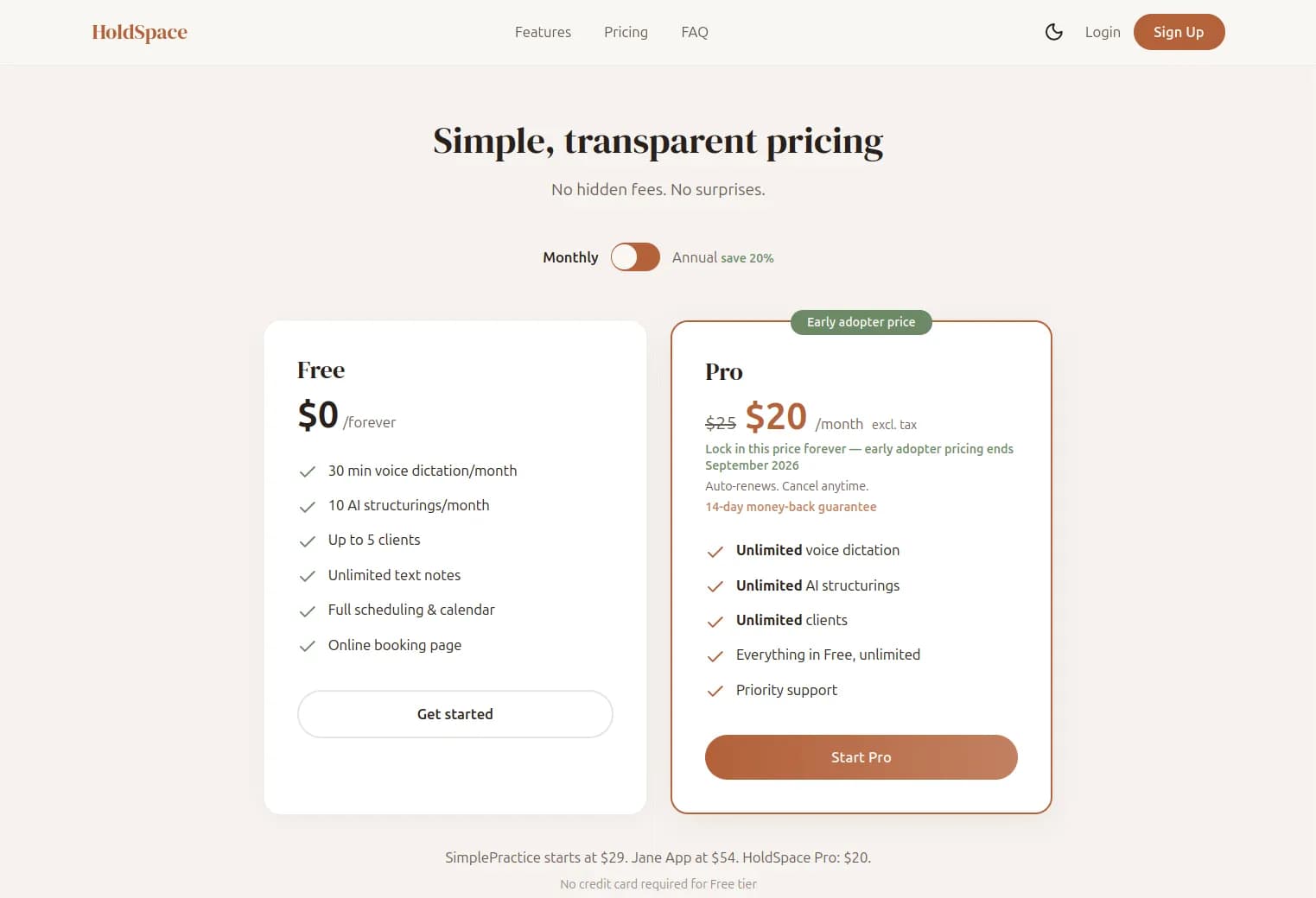 Pricing