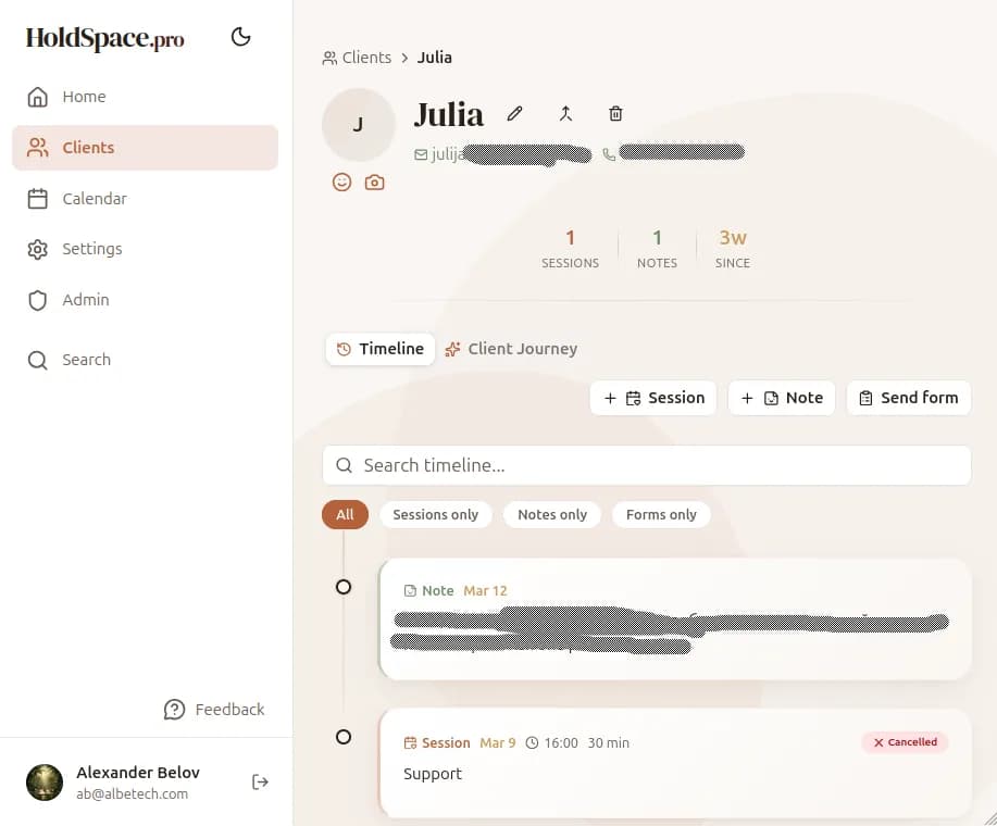 Client profile